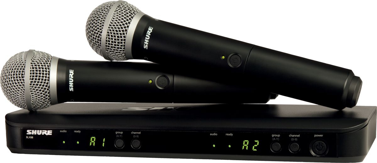 SHURE BLX288E/PG58 M17 вокальная радиосистема в Гатчине