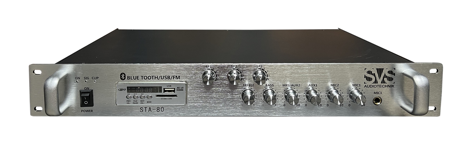 SVS Audiotechnik STA-80 Микшер-усилитель для систем Public Address в Гатчине