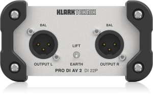 Klark Teknik DI 22P пассивный стерео директ-бокс в Гатчине