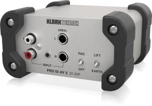 Klark Teknik DI 22P пассивный стерео директ-бокс в Гатчине