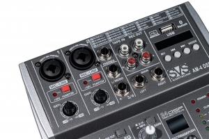 SVS Audiotechnik mixers AM-4 DSP Аналоговый микшерный пульт, 4-канала в Гатчине